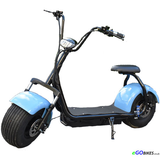 EGO Classic+ Blue Electric Scooter Electric Scooters eGO Bikes