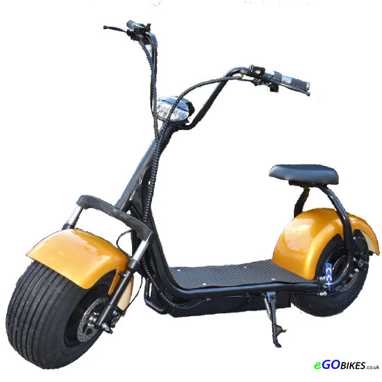 eGO Classic+ Gold Electric Scooter Electric Scooters eGO Bikes