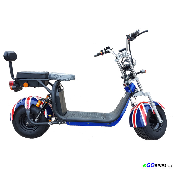 eGO Road Harley Union Jack Electric Scooter Electric Scooters eGO