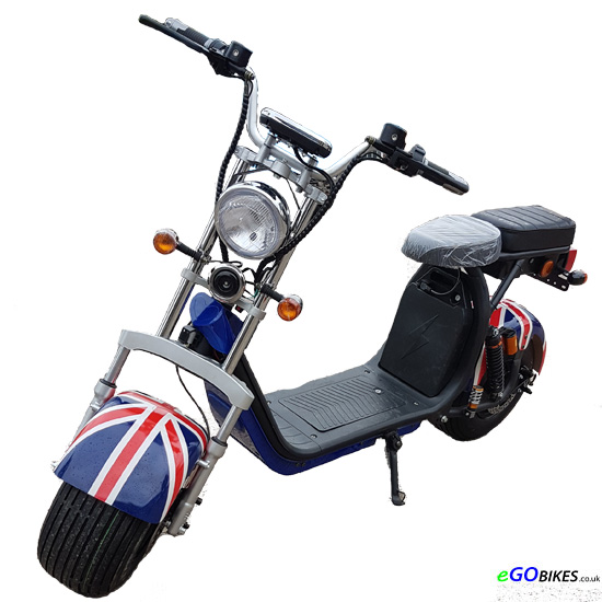 eGO Road Harley Union Jack Electric Scooter Electric Scooters eGO