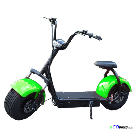 eGO Classic+ Lime Green Electric Scooter Electric Scooters eGO