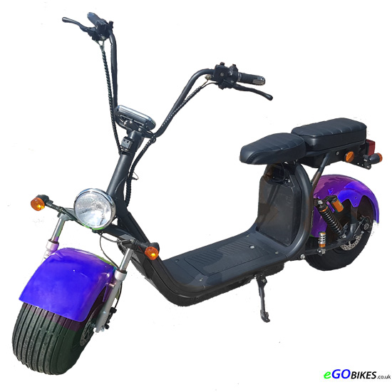 eGO Road Blue Electric Scooter Electric Scooters eGO Bikes