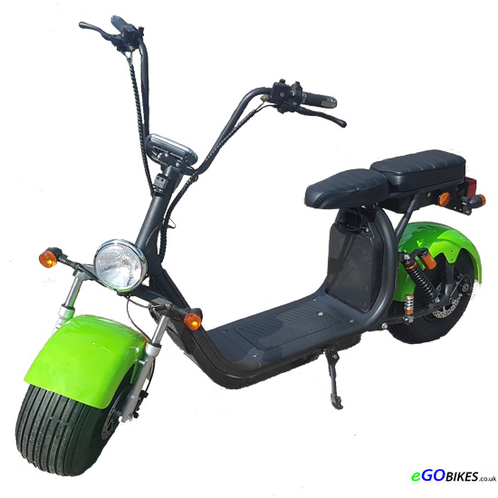 eGO Road Lime Green Electric Scooter Electric Scooters eGO Bikes